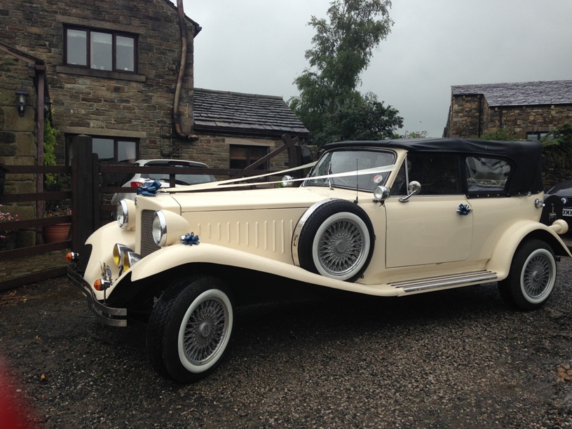 Ivory Beauford Wedding Car Open Top